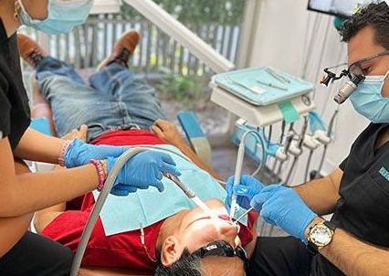 Doctor and assistant