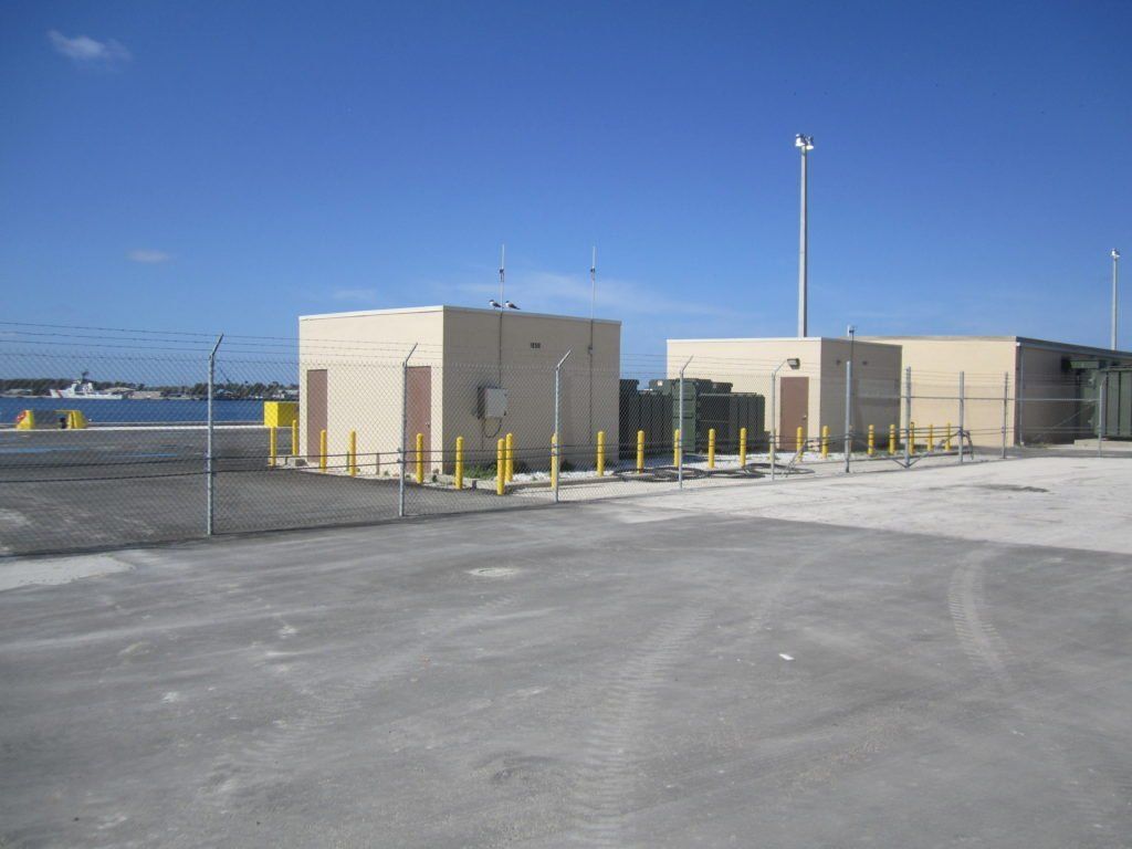 Perimeter Security Fence — Jacksonville, FL — Newsom Fence