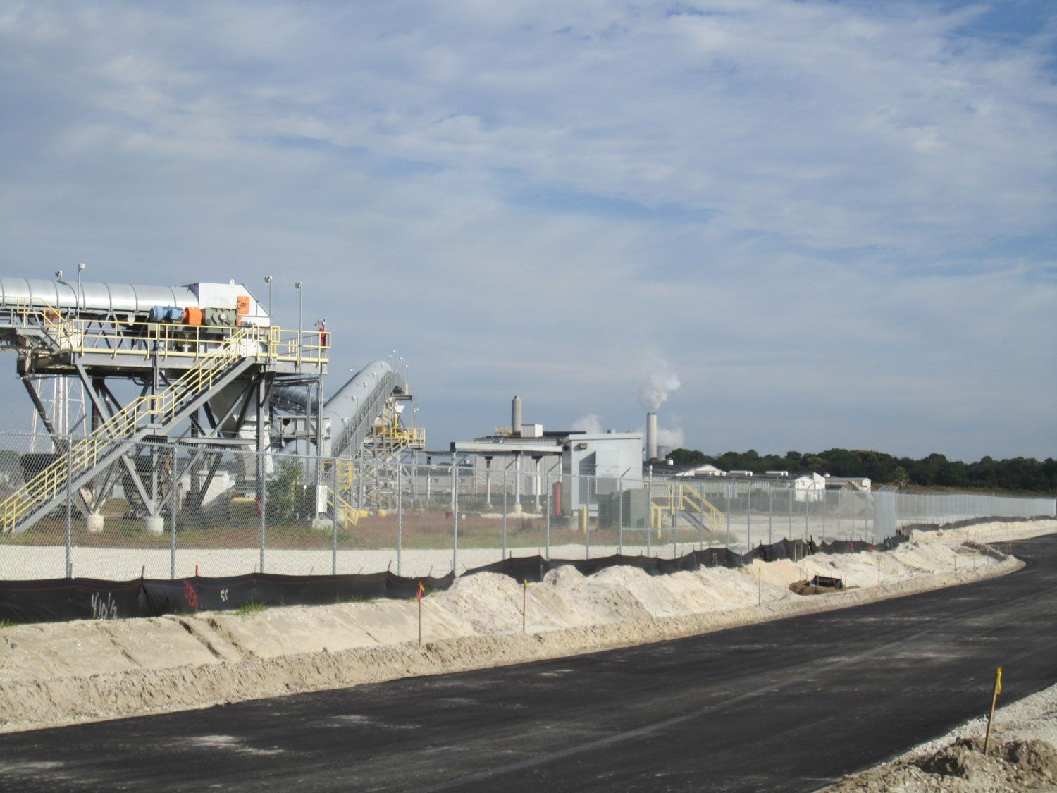 High Chain Link Fence With Barb Wire — Jacksonville, FL — Newsom Fence