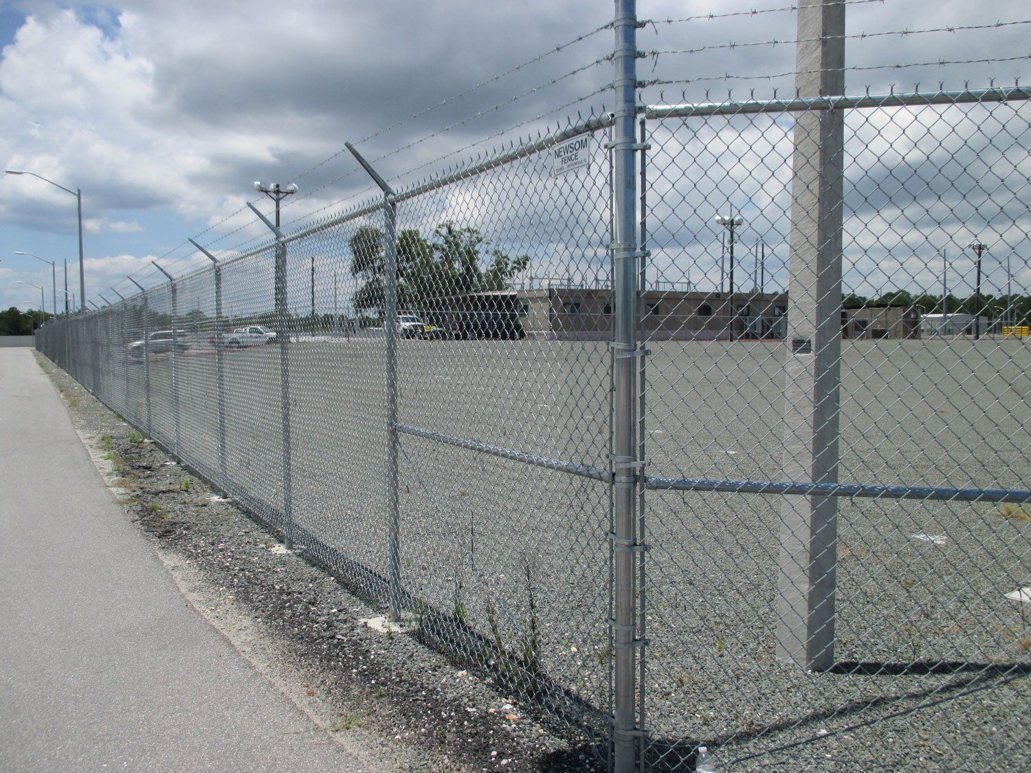 Chain Link Security Fence — Jacksonville, FL — Newsom Fence