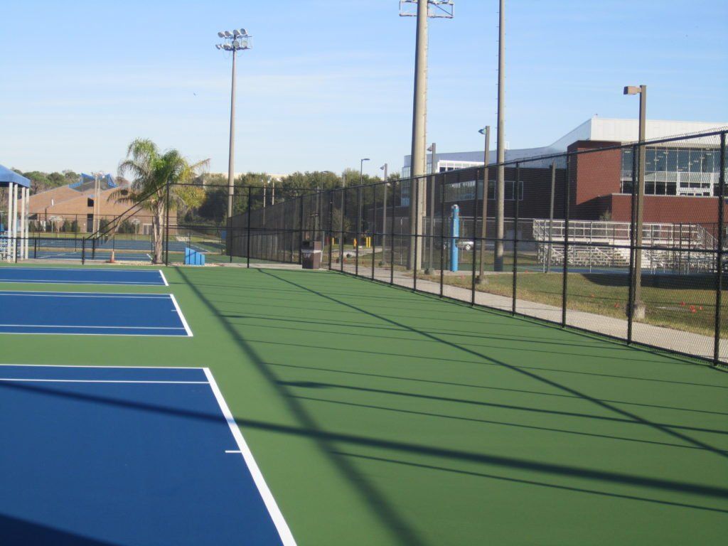 Tennis Court — Jacksonville, FL — Newsom Fence