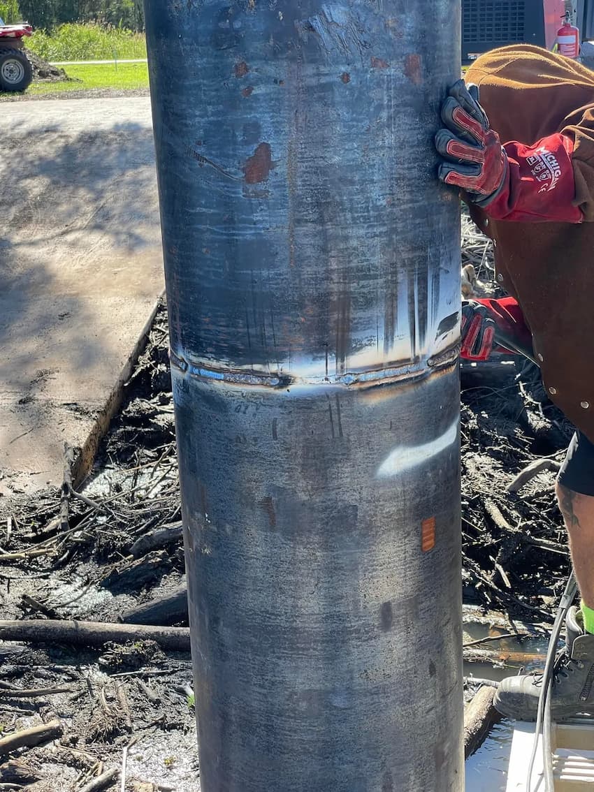 Steel Tube Used in Marine Construction — M&J Marine Services in Medowie, NSW