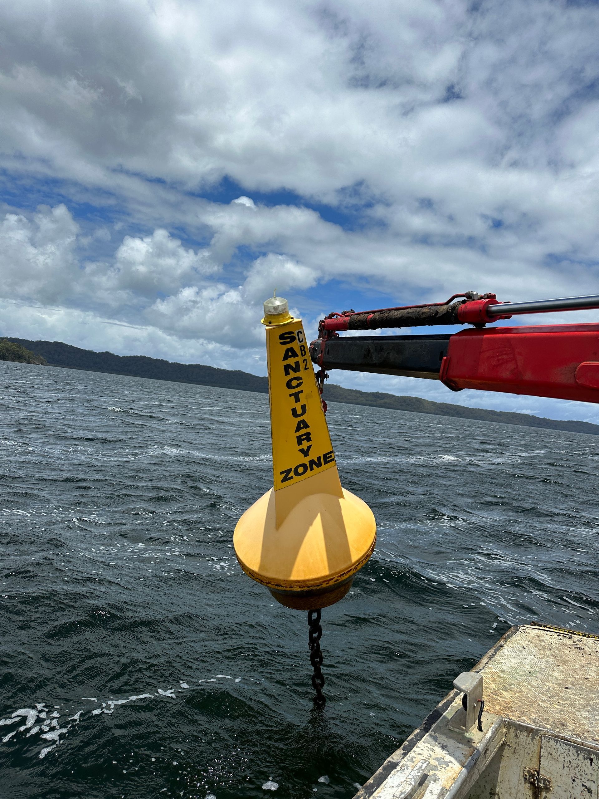 Mooring Inspection — Navigational Aids in Port Stephens, NSW