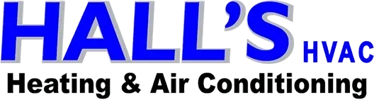 hall's heating and air logo