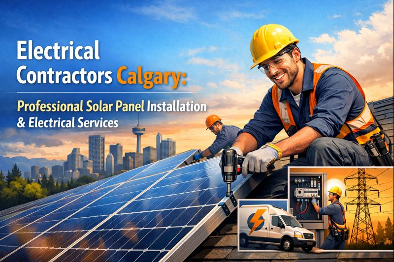 Electrical Contractors Calgary: Professional Solar Panel Installation & Electrical Services