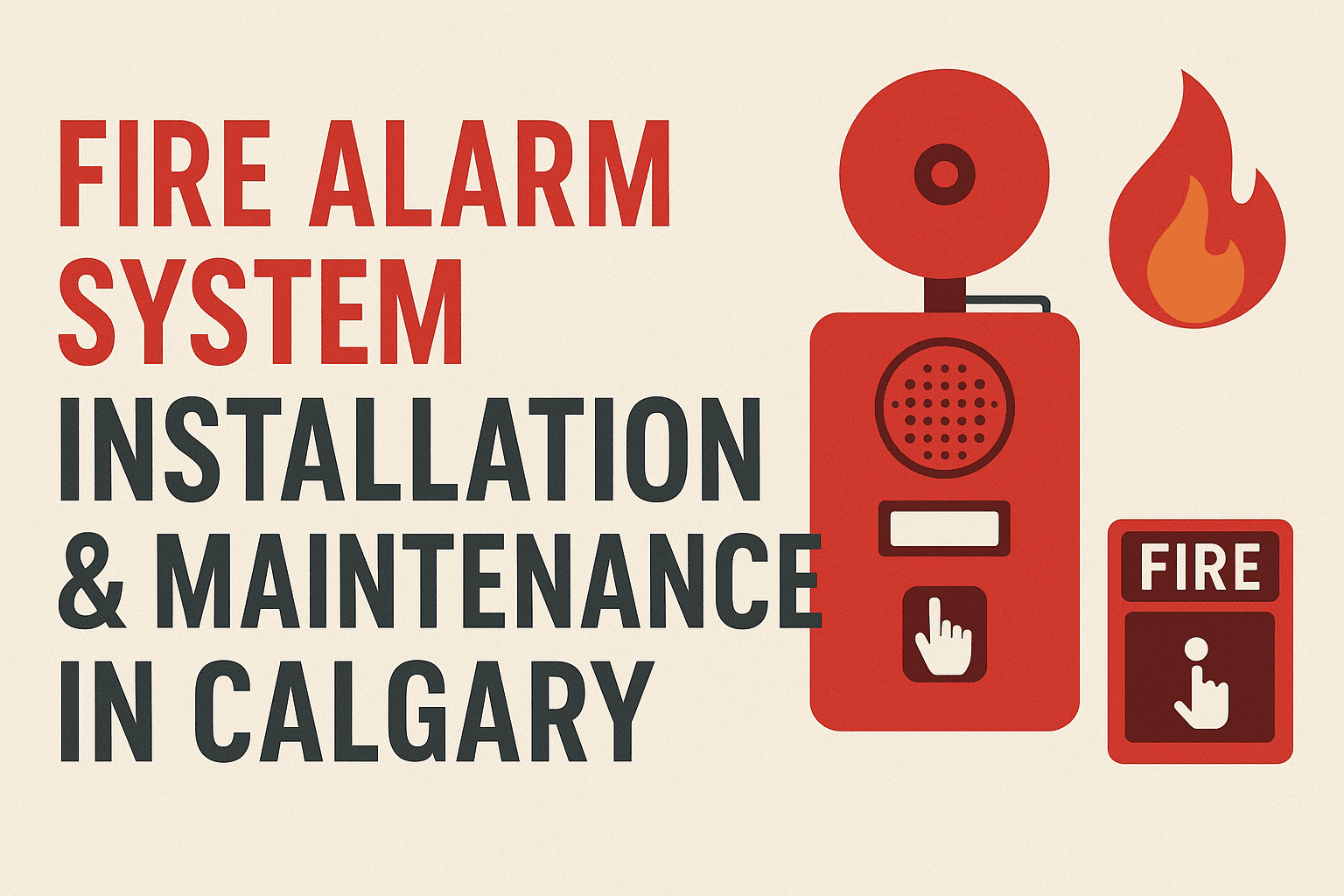 Fire Alarm System Installation & Maintenance in Calgary at Kantra Electric