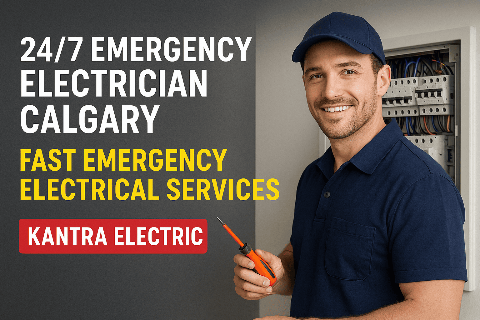 Reliable & Fast Emergency Electrician Services in Calgary
