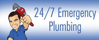 24/7 emergency plumbing logo