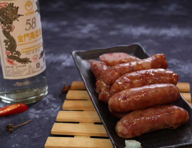 【超商取貨付款】【安諾豬】生產履歷豬肉系列-金門高粱酒香腸/蒜味香腸
