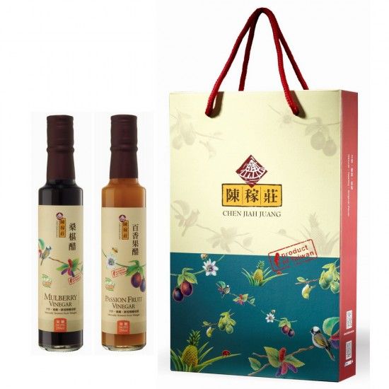 【超商取貨付款免運】陳稼莊 果醋禮盒(2入)