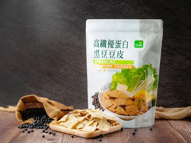 【超商取貨付款免運】三機-高纖優蛋白黑豆豆皮