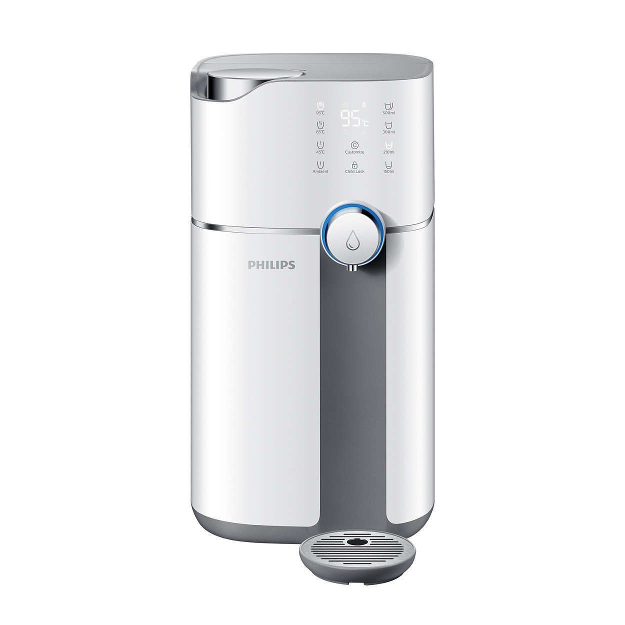 【PHILIPS 飛利浦】 智能雙效UV-C滅菌/RO濾淨瞬熱飲水機 ADD6910M [白色ADD6910M-WH $17900/ 黑色ADD6910M-BK $17900] [贈專用濾芯ADD550*2組]