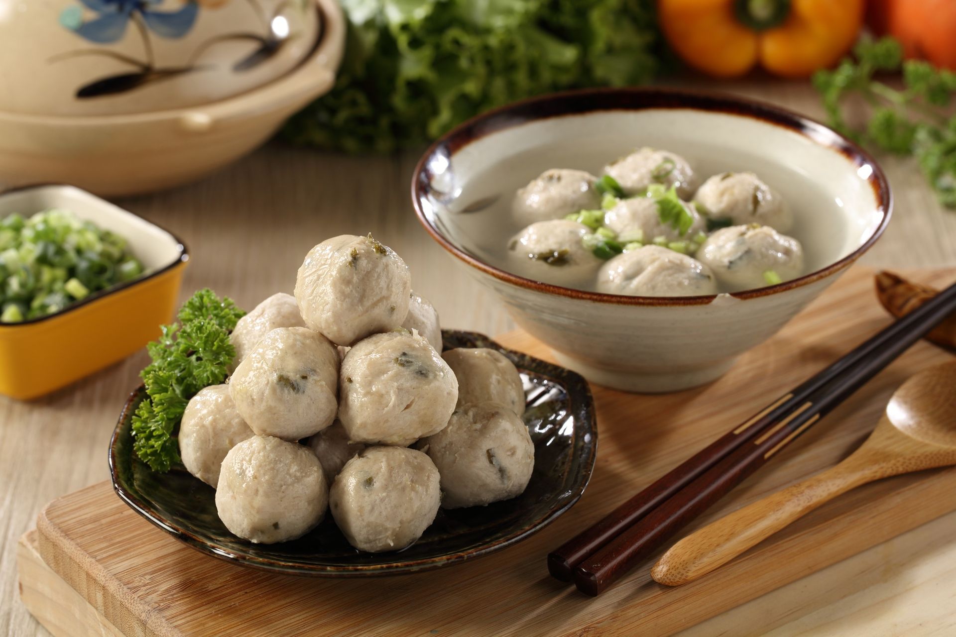 【超商取貨付款】【安諾豬】生產履歷豬肉系列-原味純肉貢丸/大安蔥純肉貢丸