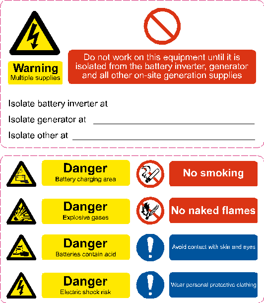 windowstickersfast.co.uk electrical safety hazard stickers