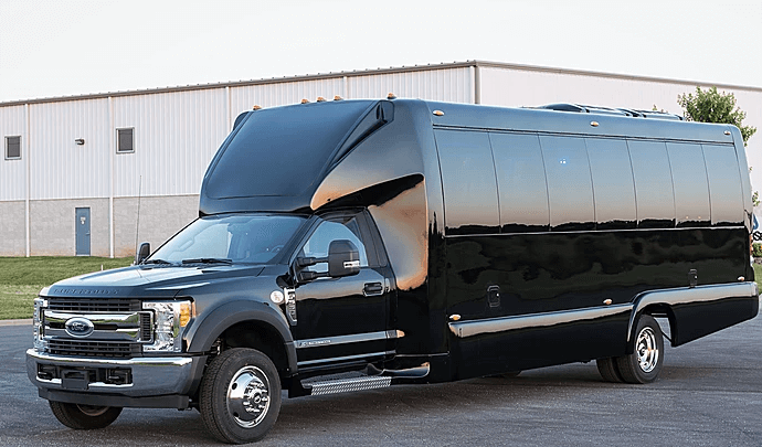 28 passenger party bus rental in LA