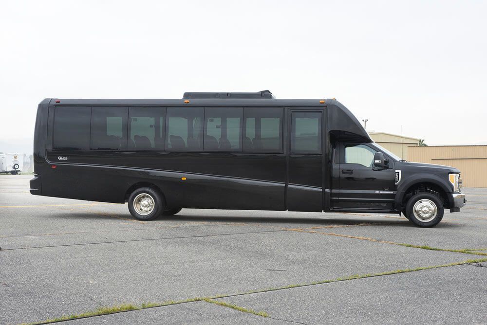 28 passenger shuttle bus rental