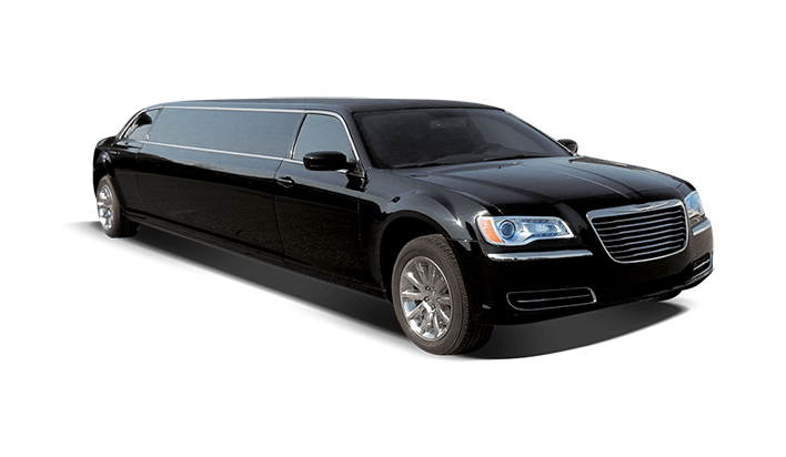 Chrysler 300 black stretch limo Los Angeles