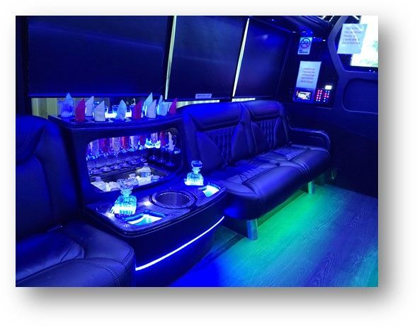 limo bus rental los angeles ca