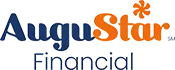 The AuguStar Financial logo featuring dark blue text for