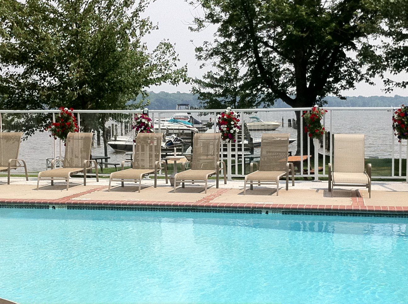 Bar Harbor Pool and Pool Chairs