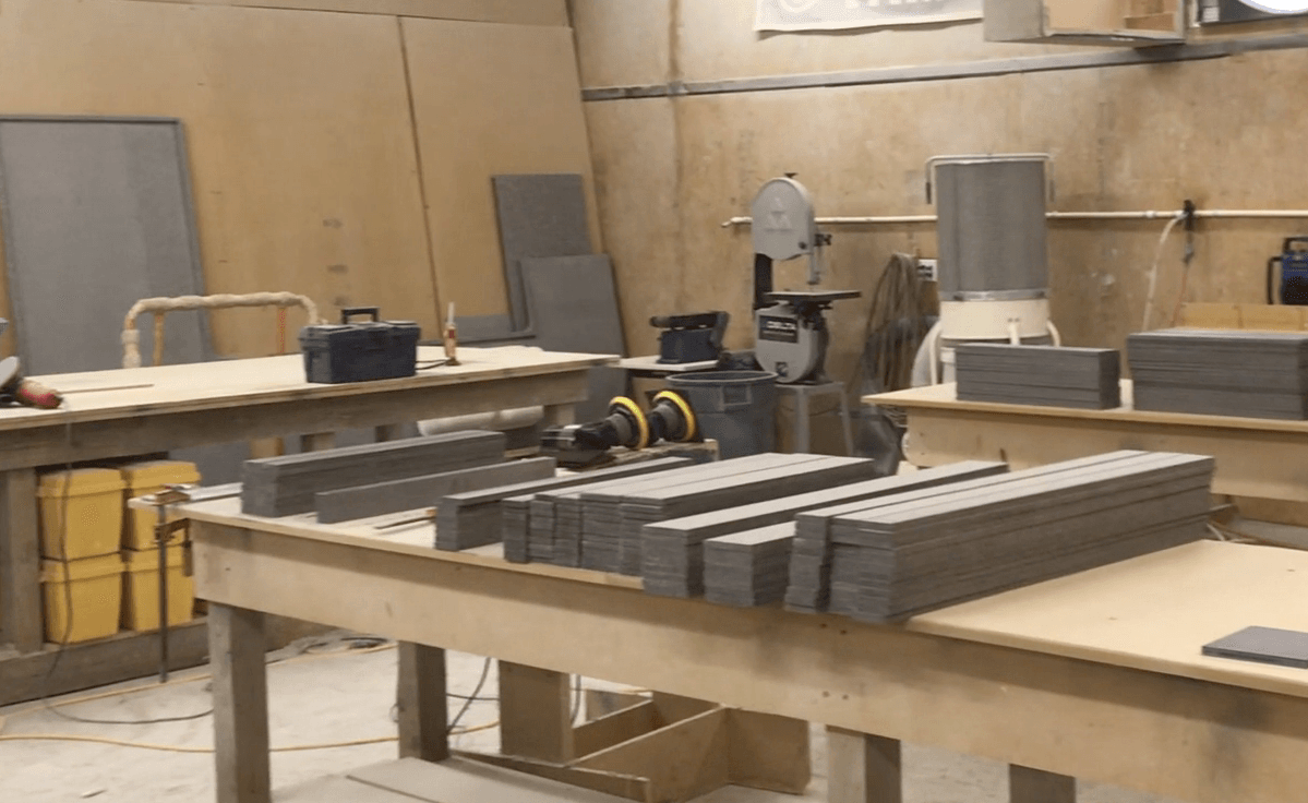 Our Solid Surface Shop Picture of Solid Surface