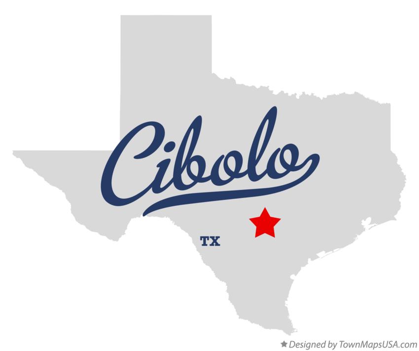 Map Of Cibolo