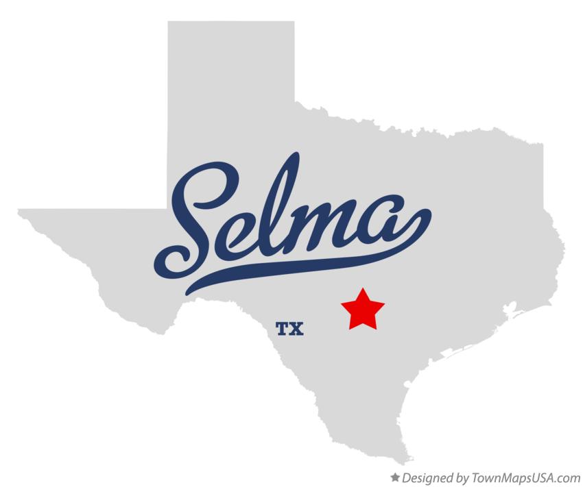 Map of Selma