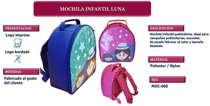DANTE - MOCHILAS