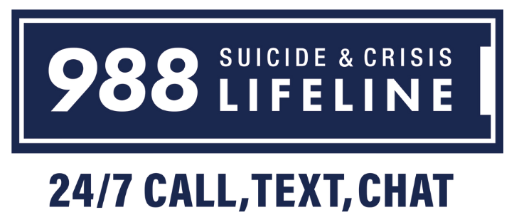 988 Suicide & Crisis Lifeline. 24/7 Call, Text, Chat