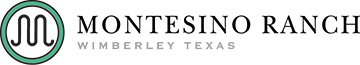 The logo for montesino ranch in wimberley texas
