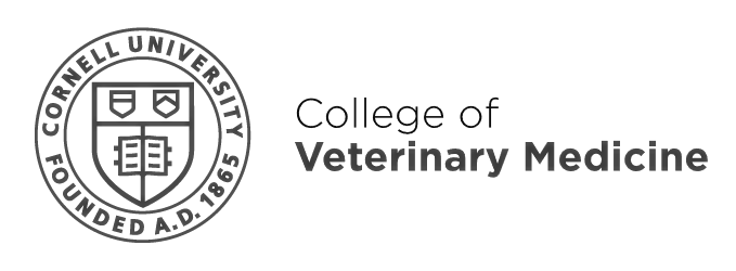 The logo for cornell university college of veterinary medicine