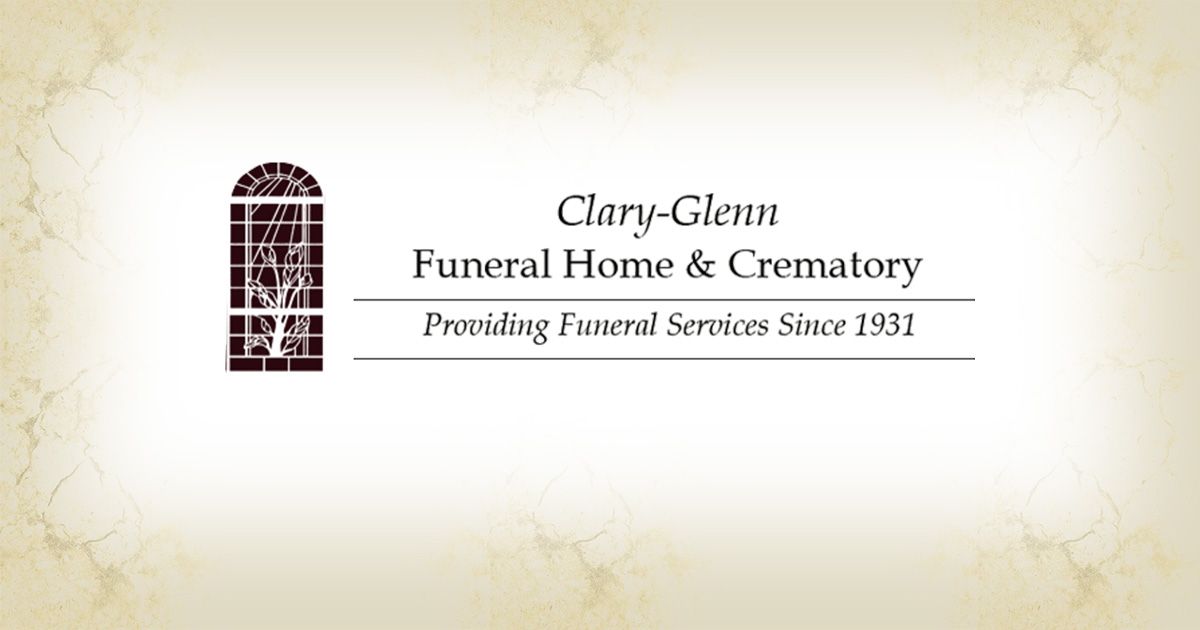 Obituary Notifications | Clary-Glenn Funeral Home & Crematory