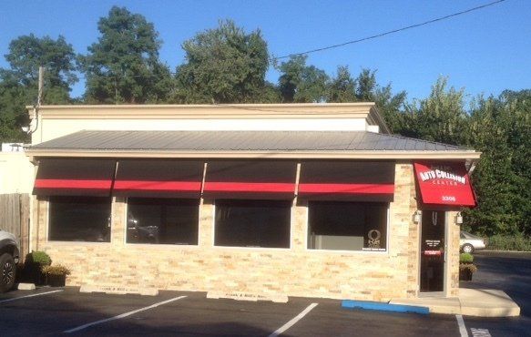 Commercial building awning - Pasadena & Cordova MD - Shoreline Awning & Trim