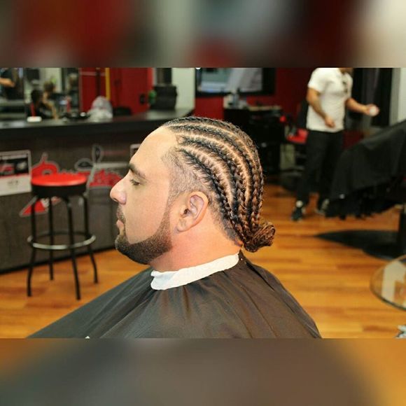 Barbershop — Cornrows Hairstyle in Palm Springs, CA