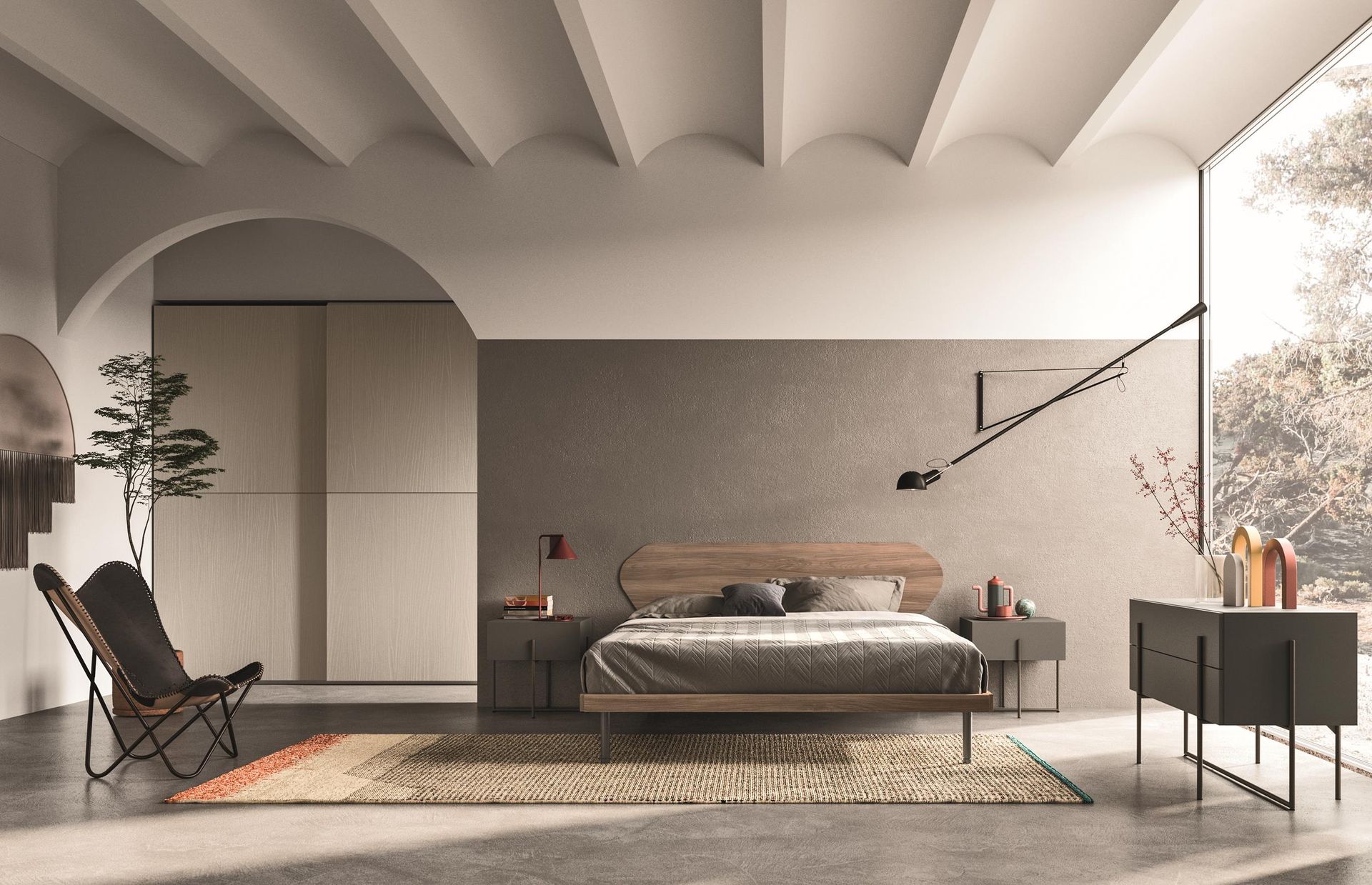 Stanza con letto doppio