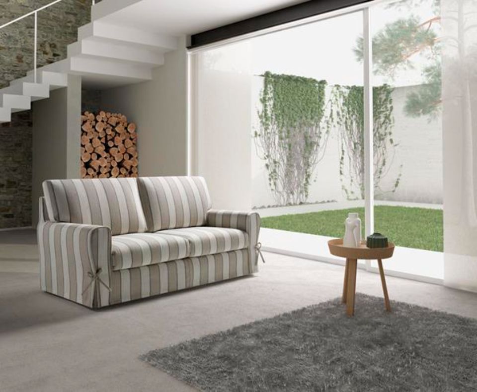 Divano a righe