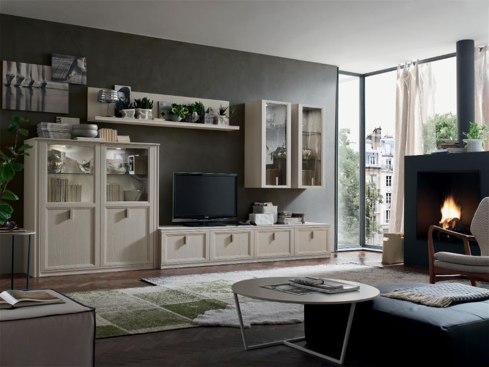 Soggiorno con credenza
