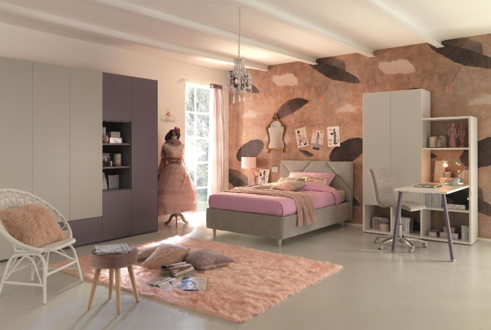 Cameretta toni rosa