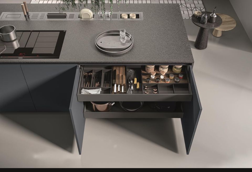 Cassetto cucina moderna