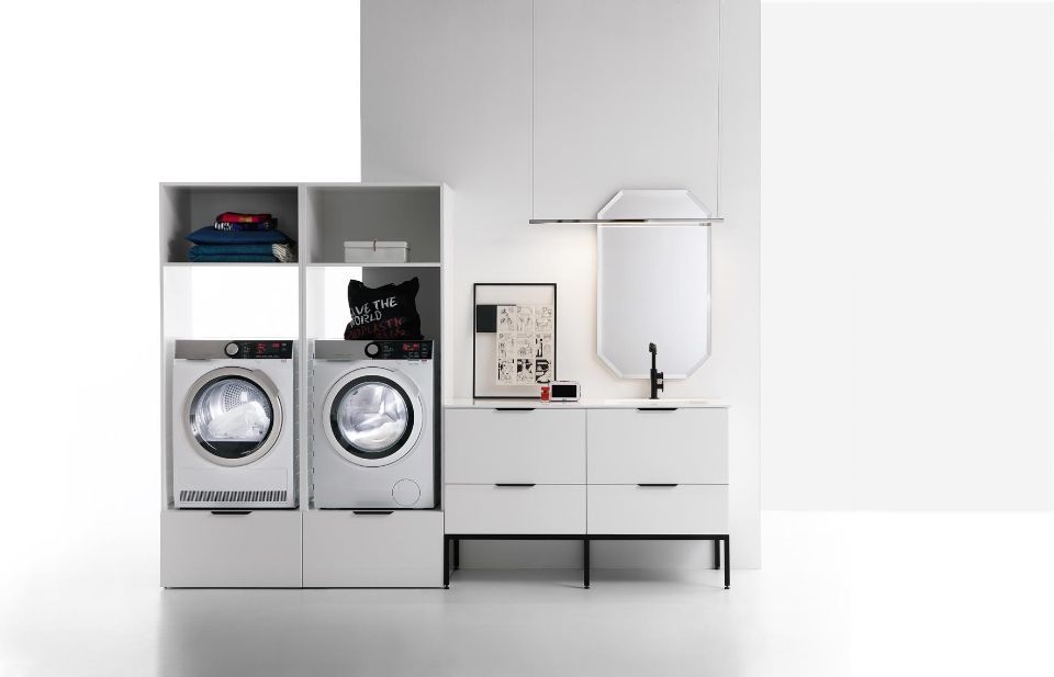 Arredo moderno per lavanderia