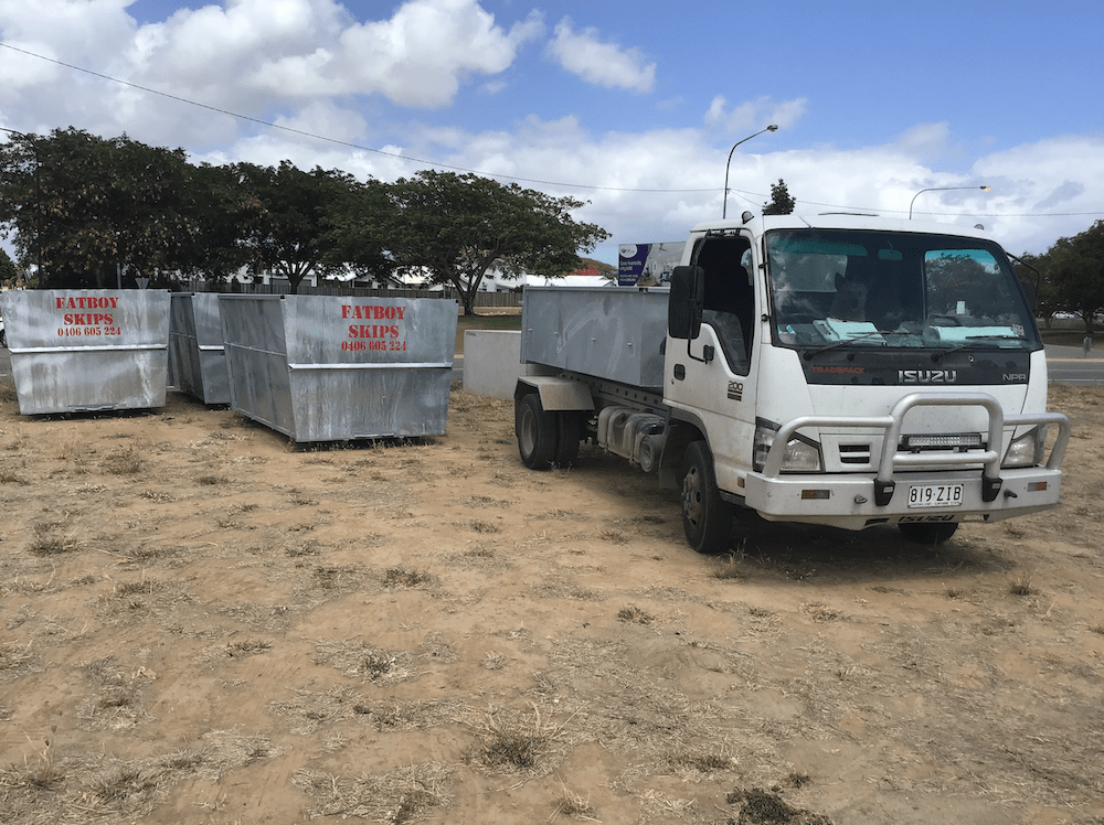 Green Skip For Waste Disposal — Rubbish Removal in Nome, QLD