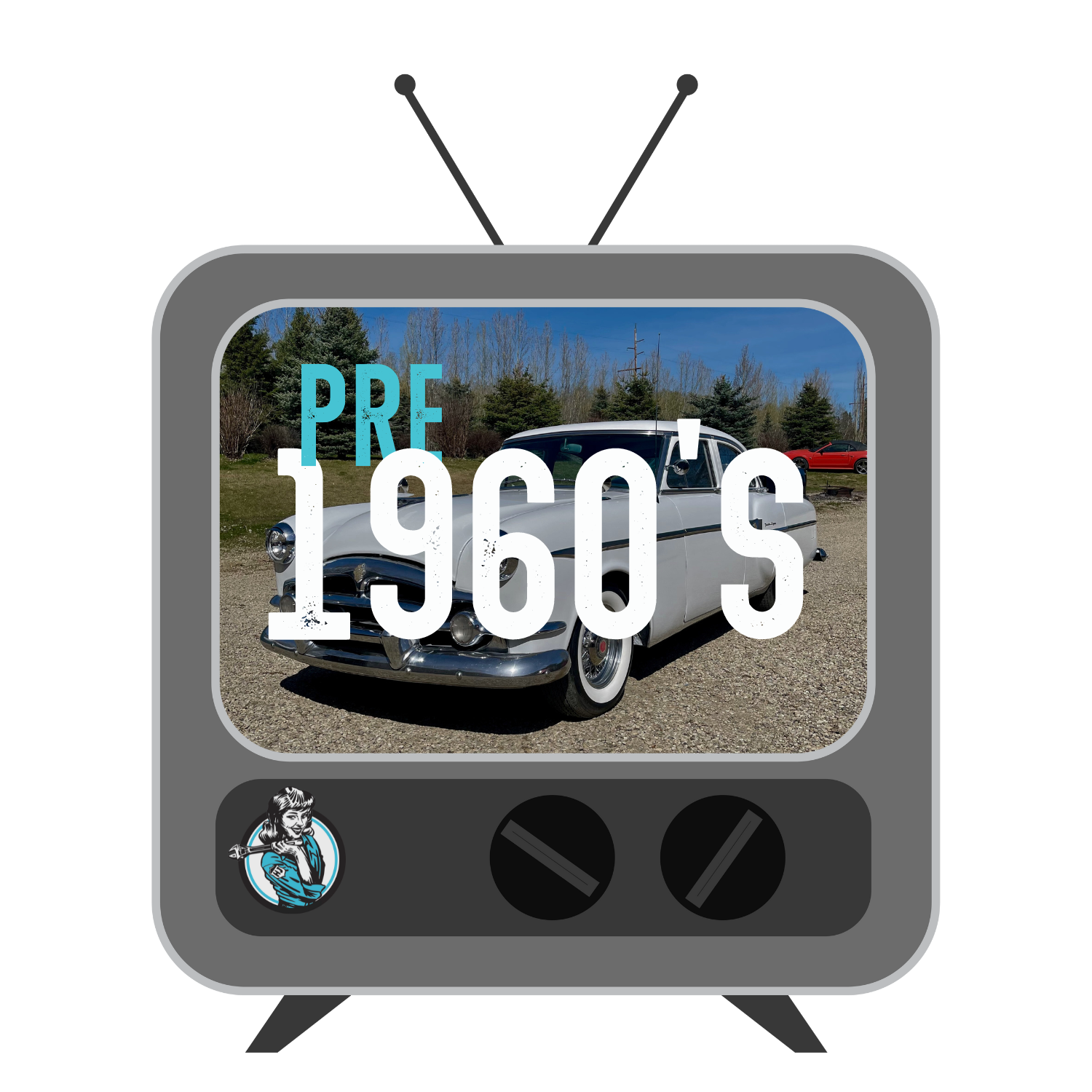 retro TV reading pre 1960's