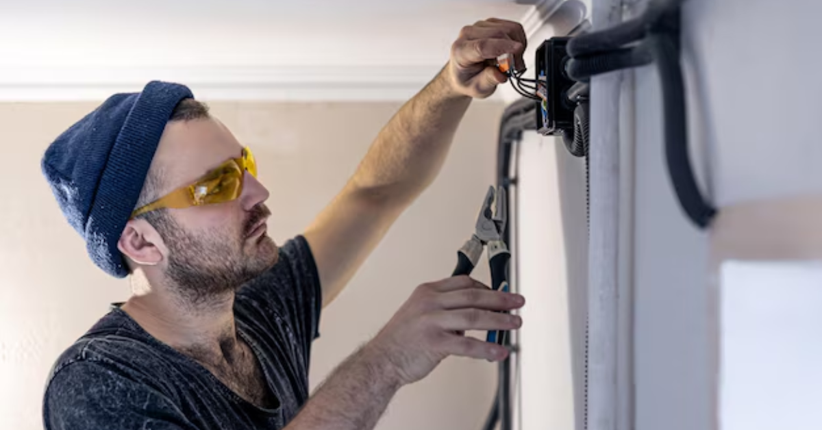 How to Tighten Garage Door Cables 