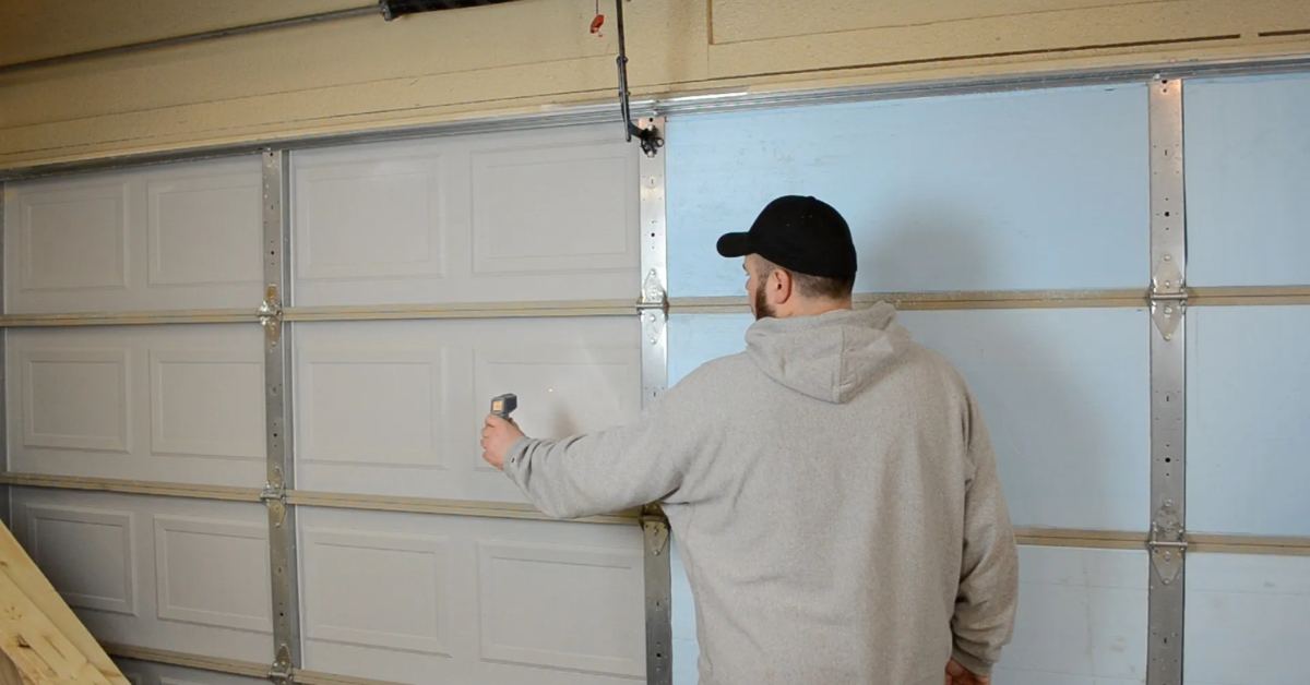 Can You Paint Garage Door Insulation?
