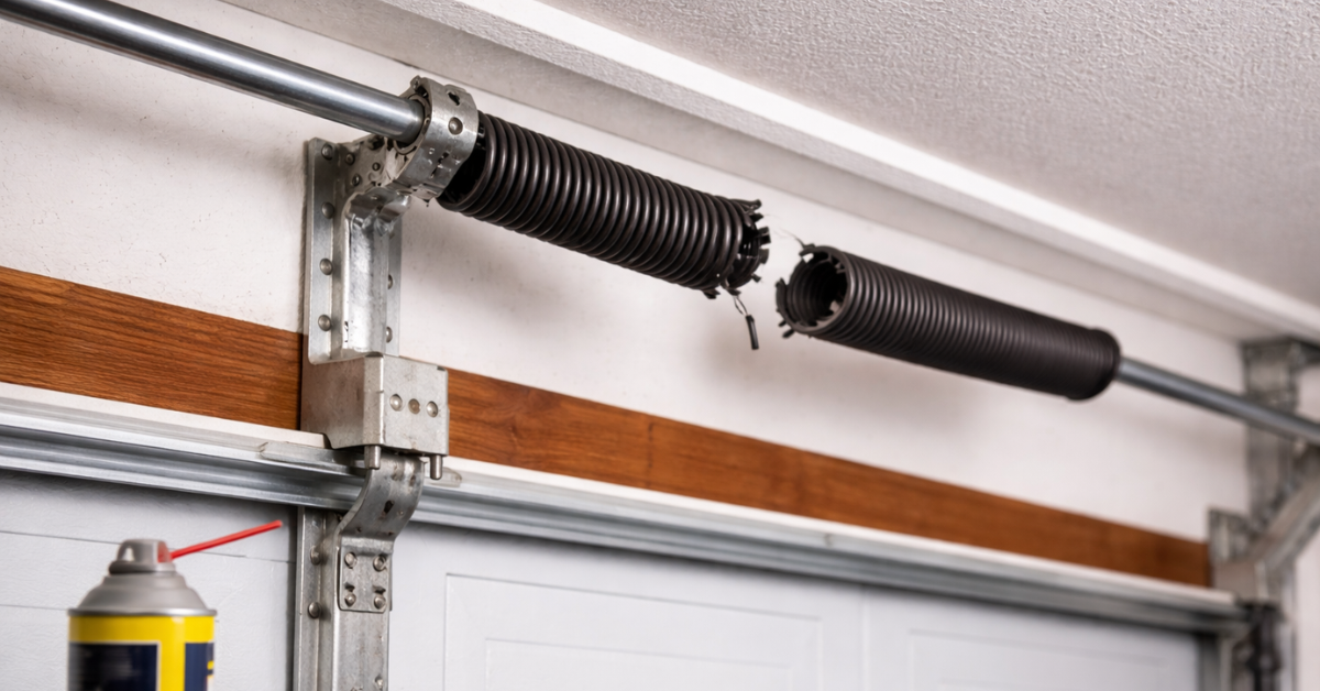 Why Garage Door Springs Break and How to Prevent It?