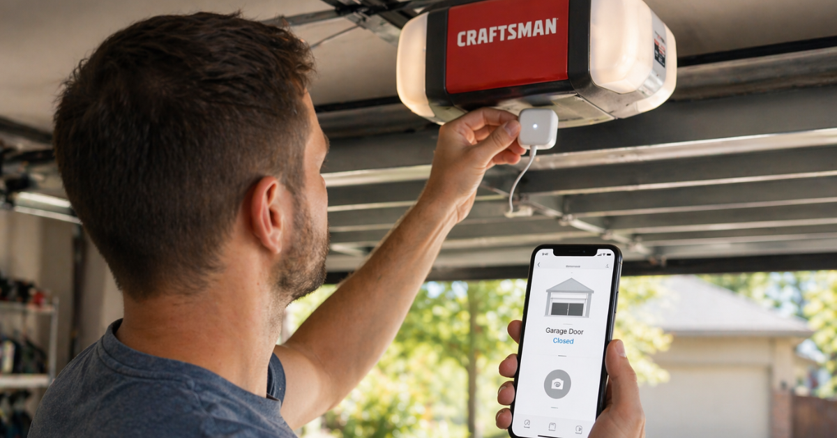 Can You Make a Craftsman Garage Door Opener Smart? Here’s How