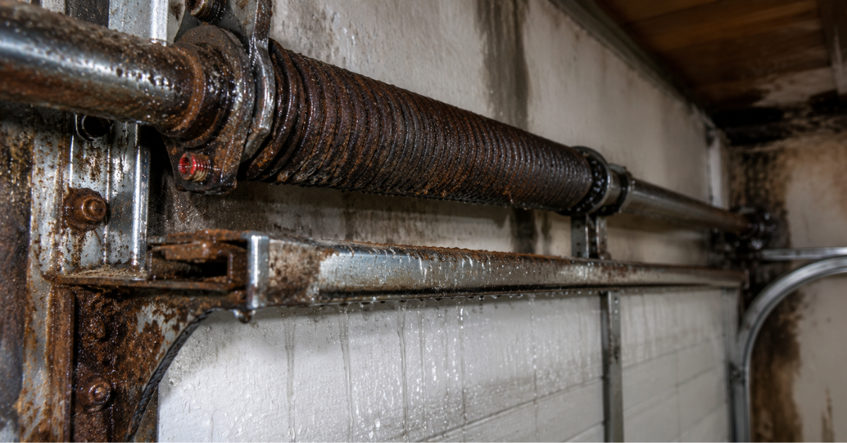 Why Garage Doors Fail Faster in Humidity?