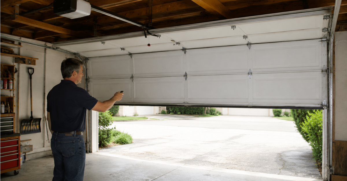 Garage Door Opens Slowly — Common Causes and How to Fix Them