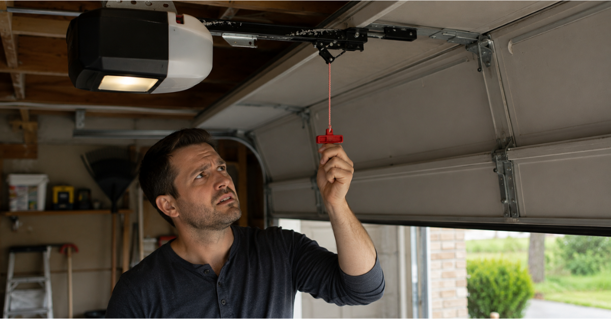 Garage Door Emergency Release Not Working?