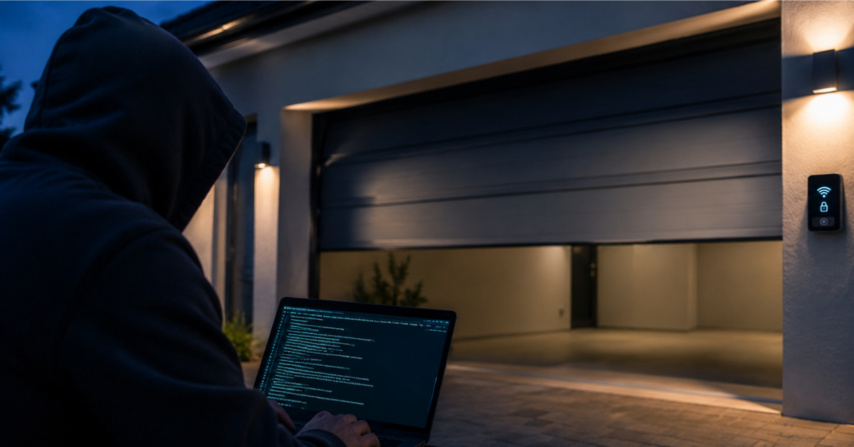 Can Hackers Open Smart Garage Doors?